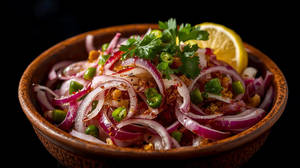 Masala Onion Salad