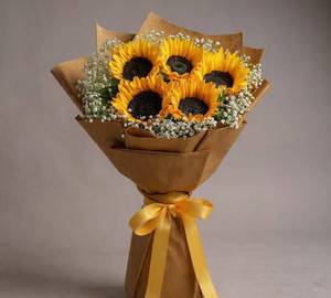 5 Sunflower Bouquet