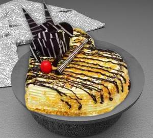 Butter Scotch Heart Shape Cake