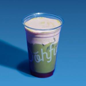 Iced Guava Matcha Latte