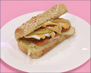 VEGGIE PATTIE SUB 6”