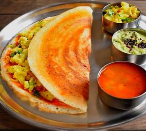 Ghee masala dosa