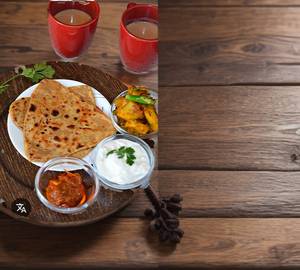 Ajwain Paratha Chutney Achar 2 Pieces
