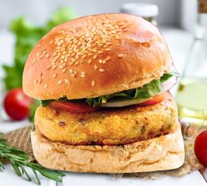 Aloo tikki burger