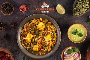 KSDD Special Veg Biryani With Raita