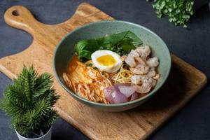 Prawns Korean Kimchi Ramen