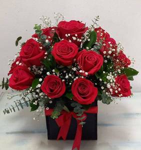 20 Rose Box Arrangement