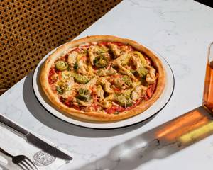 Spicy Grilled Chicken Pizza