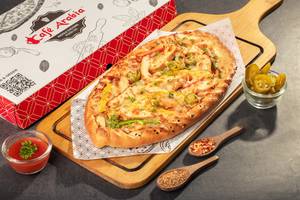 Fiery Chicken Pide