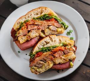 Mutton sandwich