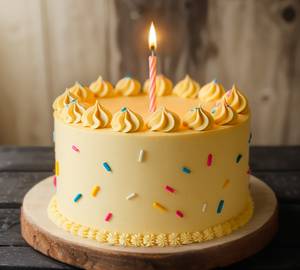 Eggless Butterscotch Classic Cool Cake