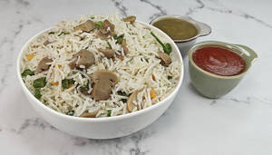 Mushroom Fried Rice