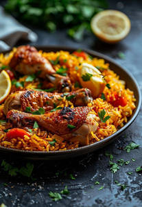 Hyderabadi Leg Biryani