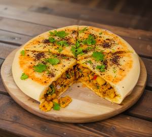 Chatpata Aloo Masala Kulcha