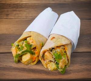 Double egg paneer roll