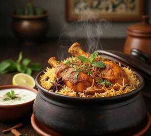 Chicken masala biryani