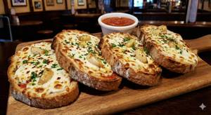 Cheese Garlic Bread (4pcs)