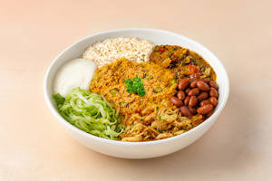 Mexican Herbed Tempeh Burrito Bowl