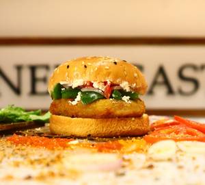 Roasted Veggie Feta Signature Burger
