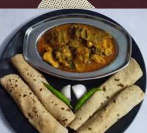 Chicken Roti Thali