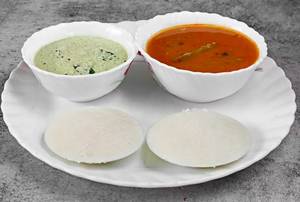 Idli Sambar+paneer pakoda (6pcs)                                            