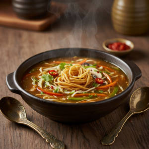 Manchow Soup Veg Soup