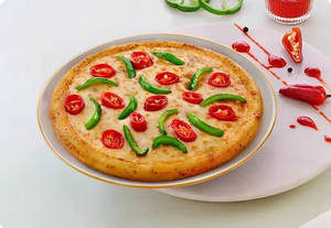 Capsicum & Red Paprika With Hot Sauce