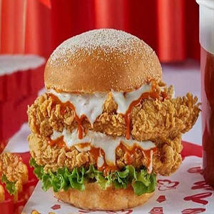 Maharaja Double Zinger Burger