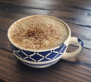 Hot cappuccino