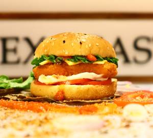 Tandoori Paneer Flame-Grilled Burger