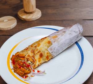 Single egg chaap roll