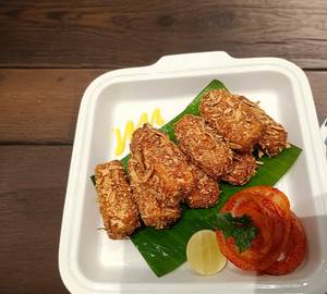 Achari paneer papadam