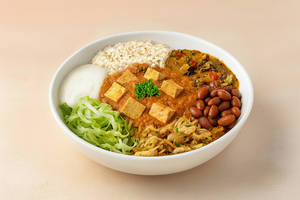 Herbed Tofu Burrito Bowl [38g High Protein]