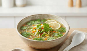 Lemon Coriander Soup