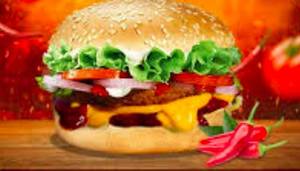 Crispy Chilli Lava Burger