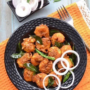 Chilly Prawns