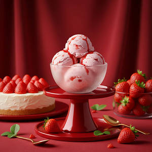 Strawberry Cheesecake Ice Cream