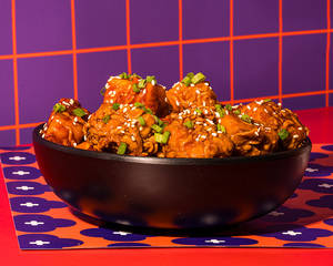 Honey Soy Garlic Fried Tofu