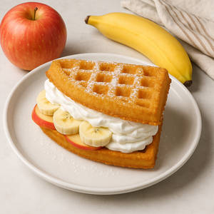 Fruit Cream D Waffle