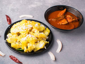 Kappa With Fish Curry