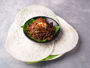 Appam Egg Roast Combo