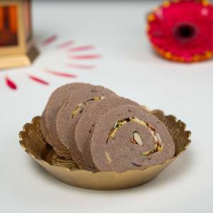 Kaju Chocolate Roll