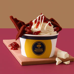 Berry Red Velvet Sundae
