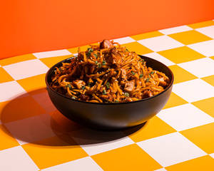 Chicken Kimchi Noodles