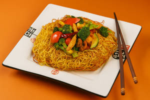 Pan fried Noodles [Veg]