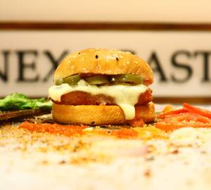 Chicken Jalapeño Craft Melt Burger