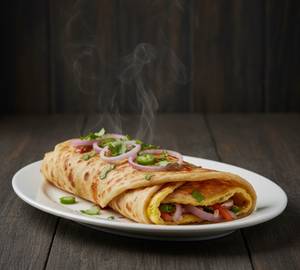 Kolkata Style Single Egg Roll