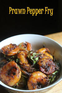 Prawn Pepper Fry