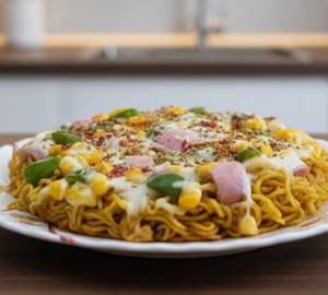Munchiq Special Maggi with nachos
