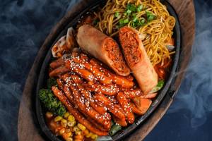 Honey Chilli Potato Sizzler